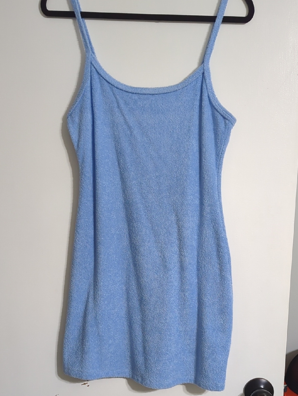 Abercrombie & Fitch Pale Blue Terry Dress